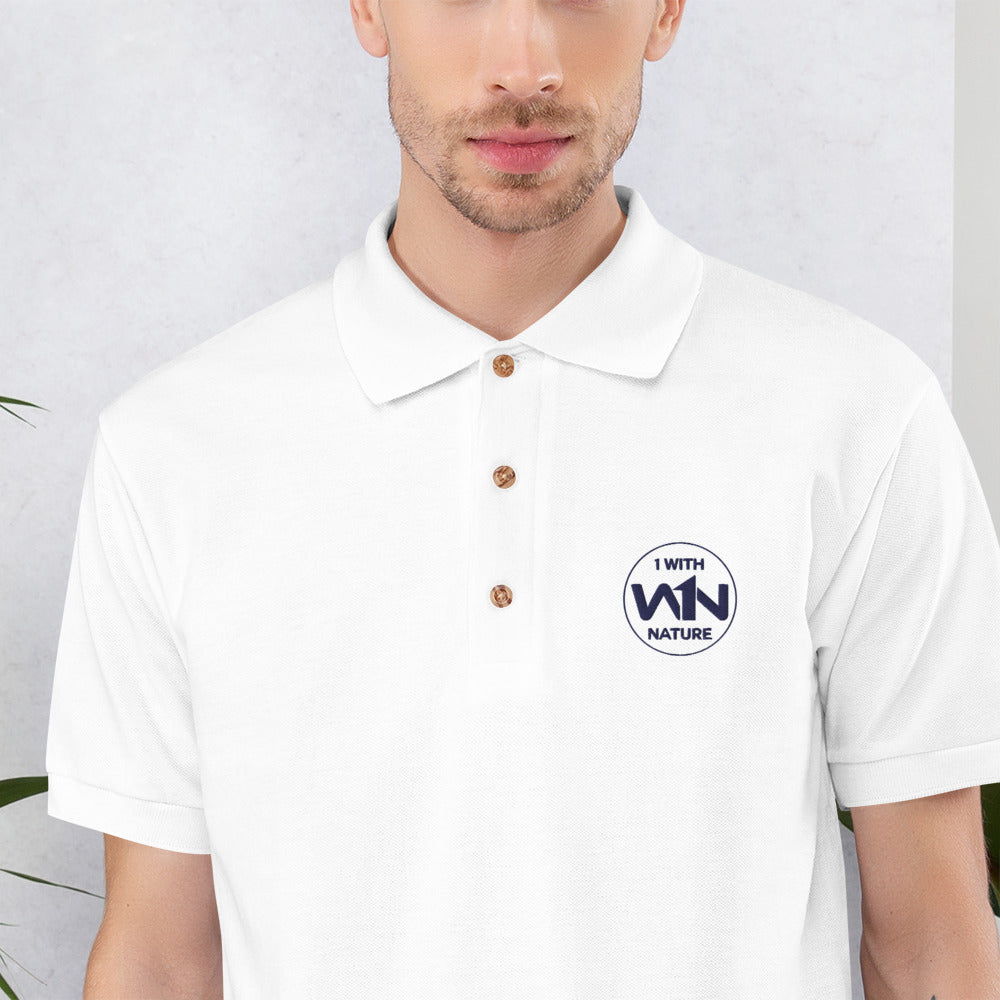 OCEAN HEART SAVIOR - BLUE - POLO SHIRT