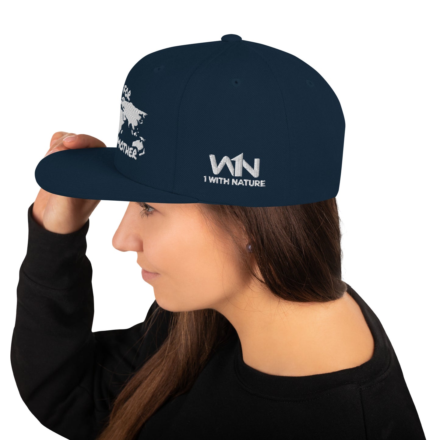 FOREST SOUL WISDOM - FIGHT FOR YOUR MOTHER - WHITE - SNAPBACK HAT