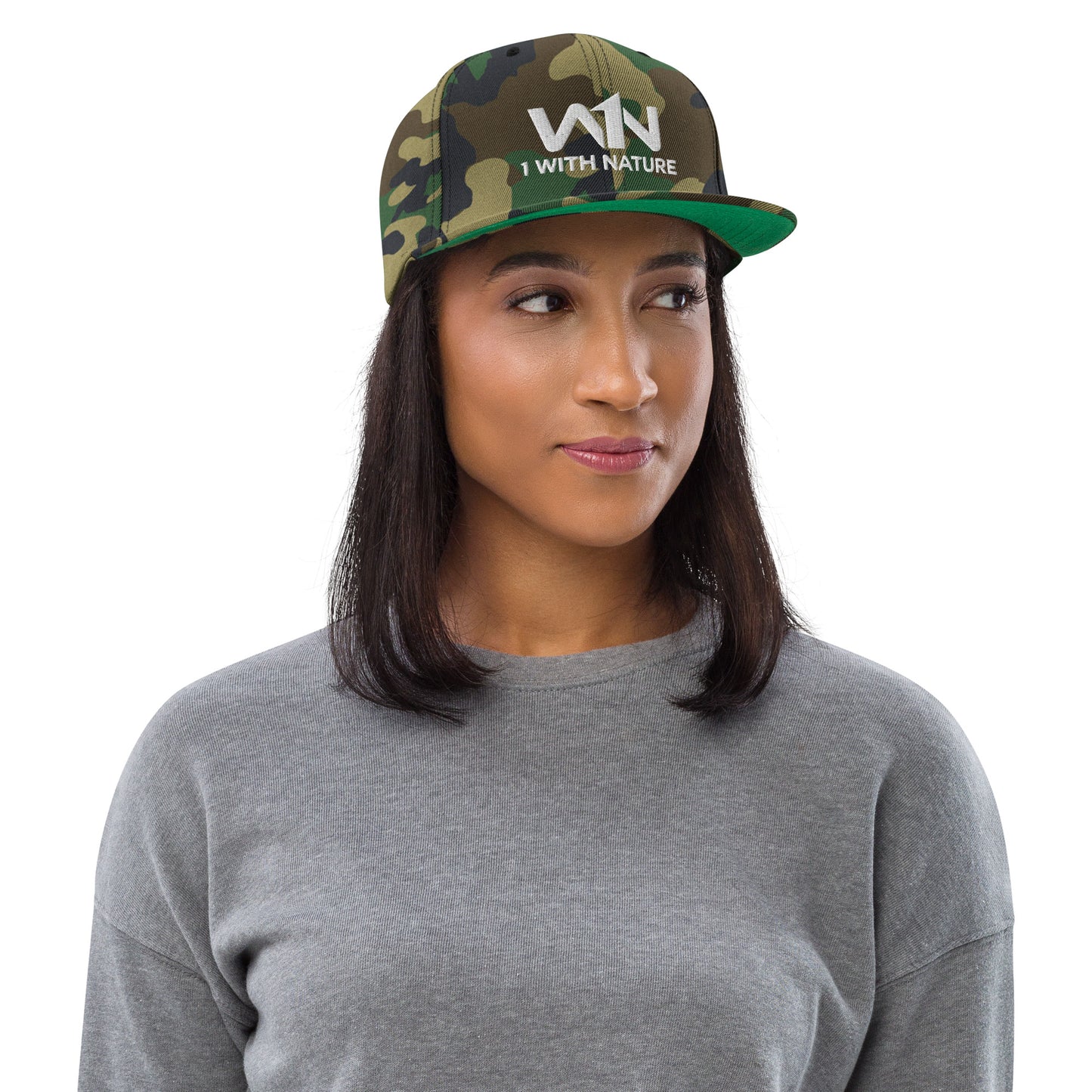 FOREST WISDOM - WHITE - SNAPBACK HAT