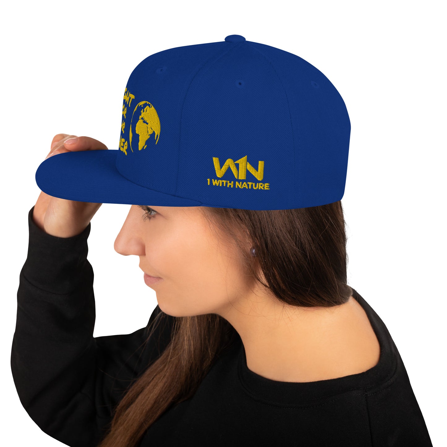 BEE HEART WISDOM - FIGHT FOR YOUR MOTHER - YELLOW - SNAPBACK HAT