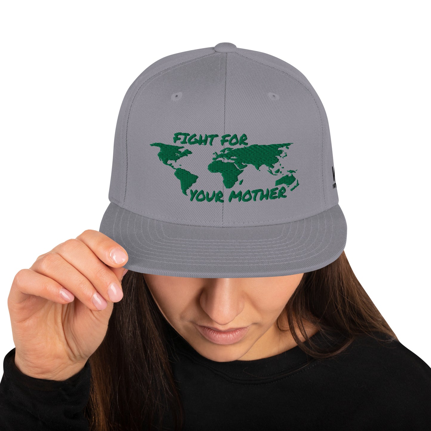 FOREST SOUL WISDOM - FIGHT FOR YOUR MOTHER - GREEN - SNAPBACK HAT