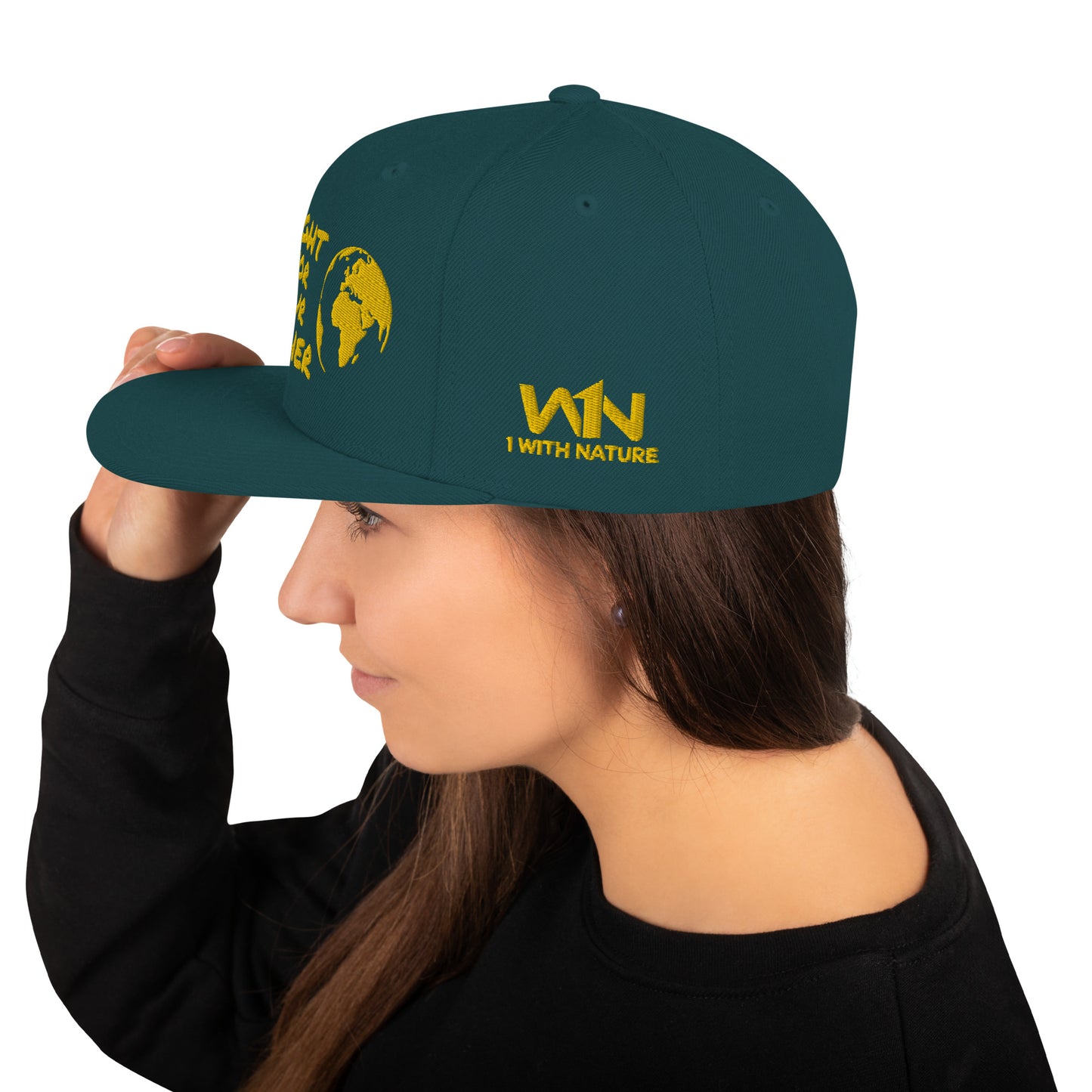 BEE HEART WISDOM - FIGHT FOR YOUR MOTHER - YELLOW - SNAPBACK HAT