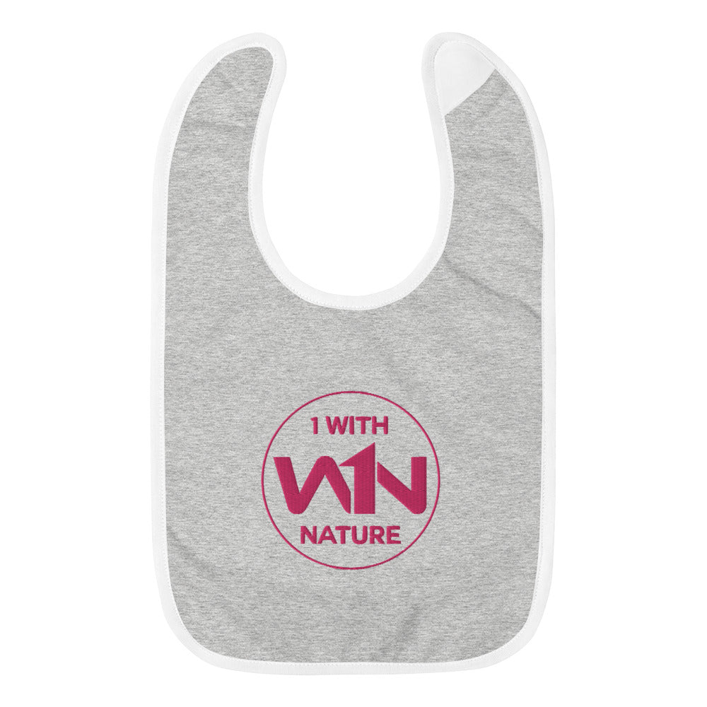 FUTURE HERO - MAROON - BABY BIB