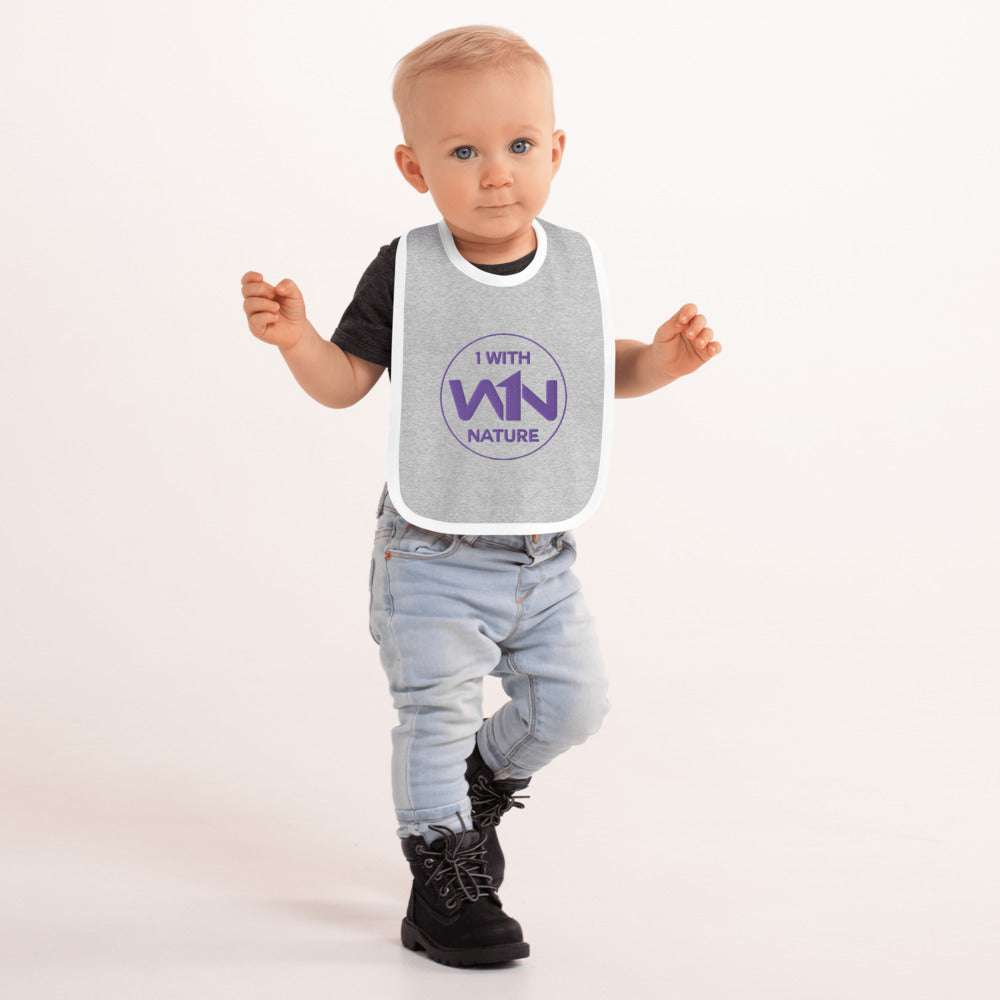 FUTURE HERO - PURPLE - BABY BIB