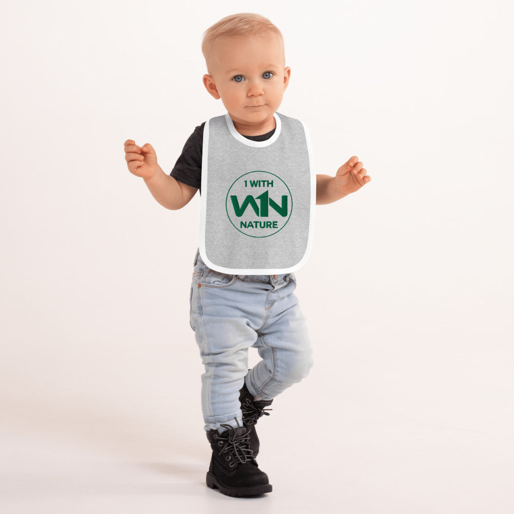 FOREST HERO - GREEN - BABY BIB
