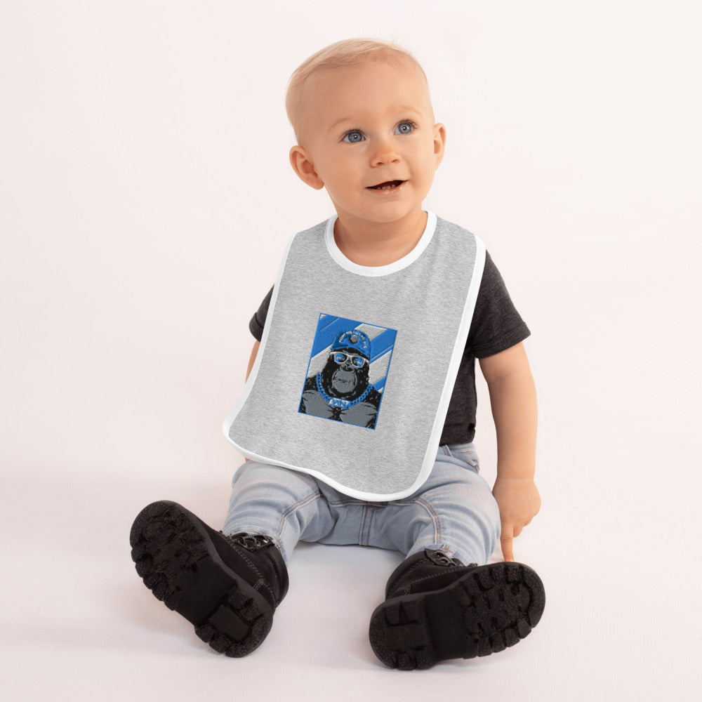 OCEAN HERO - FIGHT FOR YOUR MOTHER - GORILLA - BABY BIB