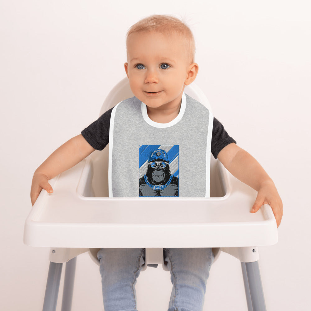 OCEAN HERO - FIGHT FOR YOUR MOTHER - GORILLA - BABY BIB