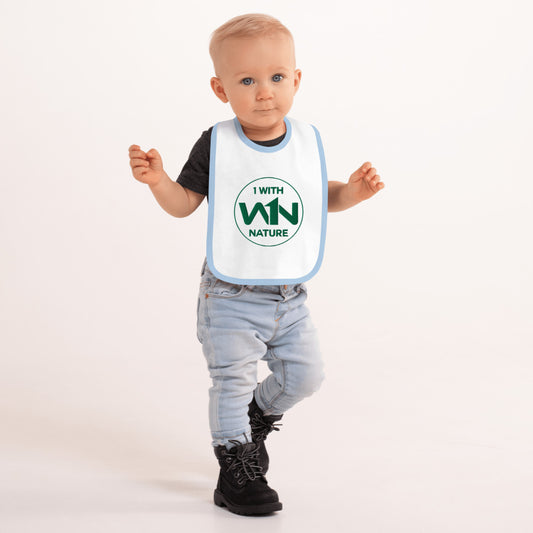 FOREST HERO - GREEN - BABY BIB
