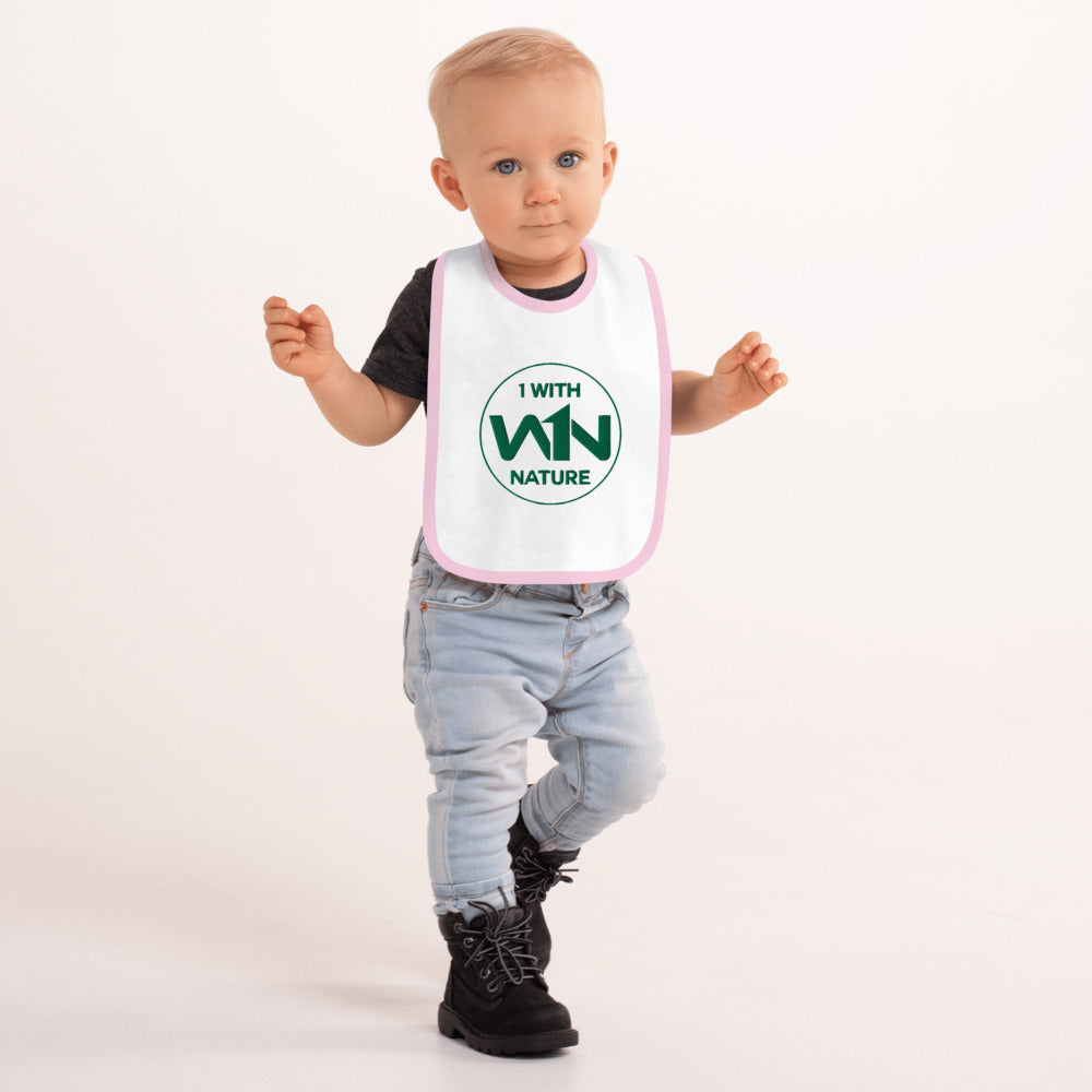 FOREST HERO - GREEN - BABY BIB