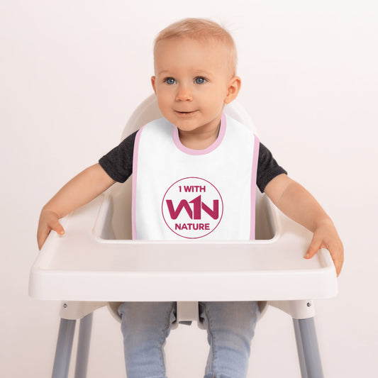 FUTURE HERO - PINK - BABY BIB