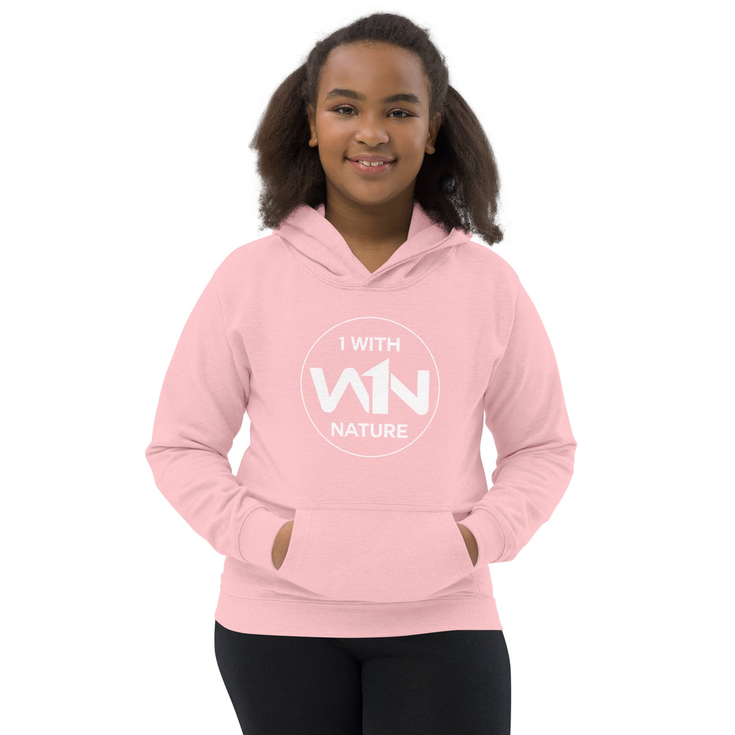 FOREST HERO - WHITE - KIDS HOODIE