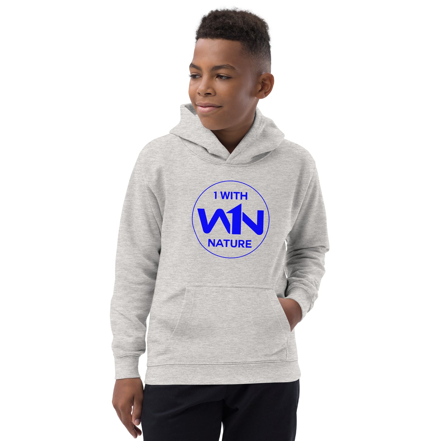 OCEAN HERO - BLUE - KIDS HOODIE