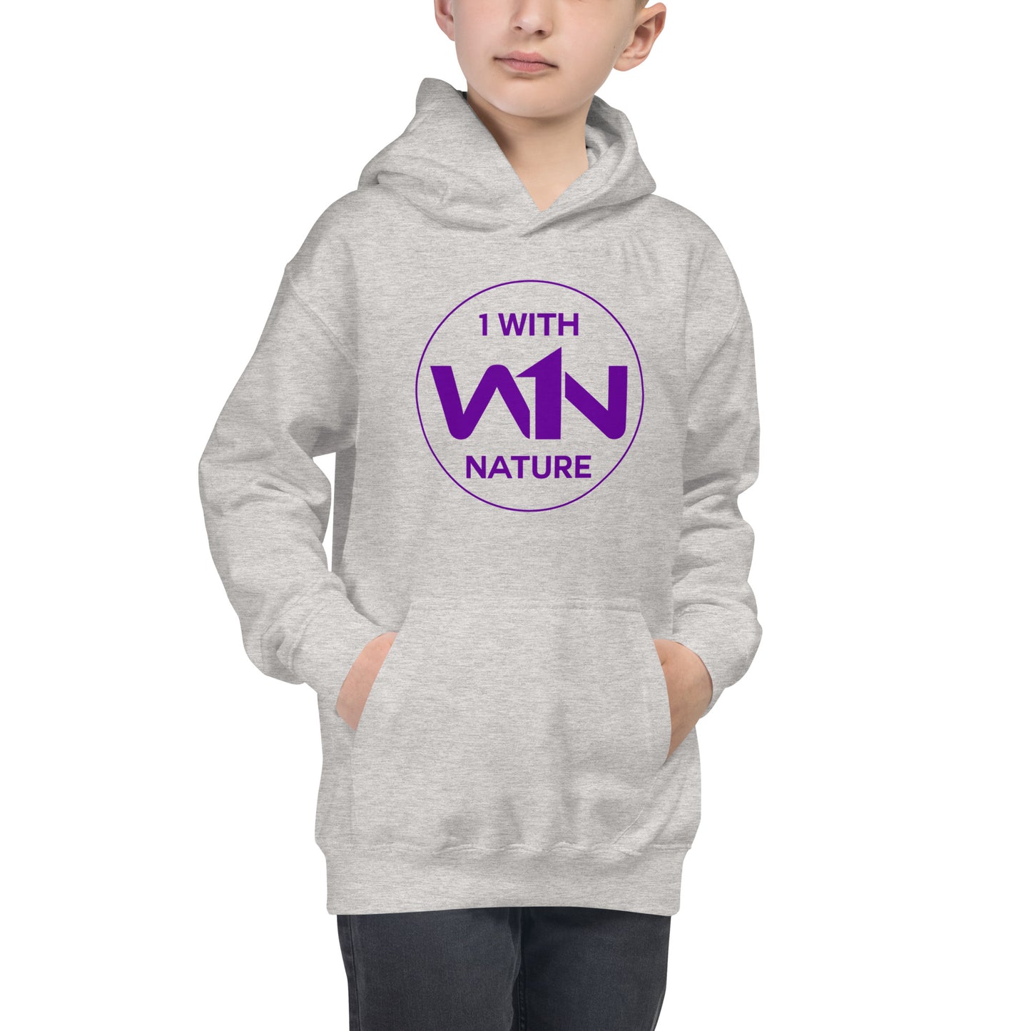 FUTURE HERO - PURPLE - KIDS HOODIE