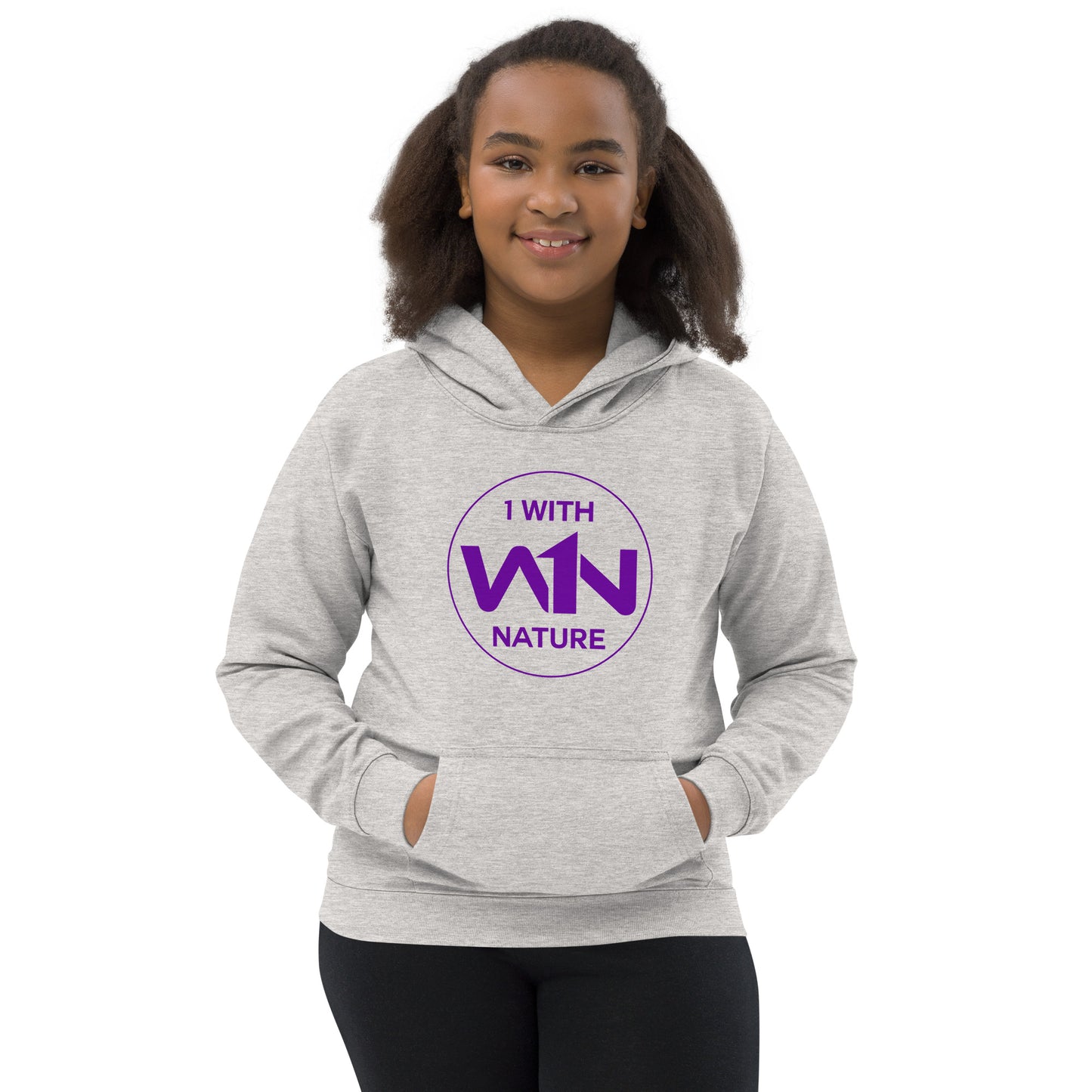 FUTURE HERO - PURPLE - KIDS HOODIE