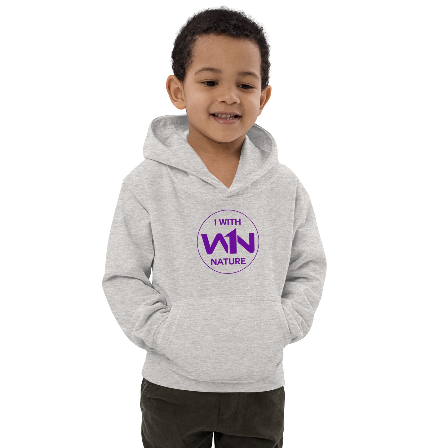 FUTURE HERO - PURPLE - KIDS HOODIE
