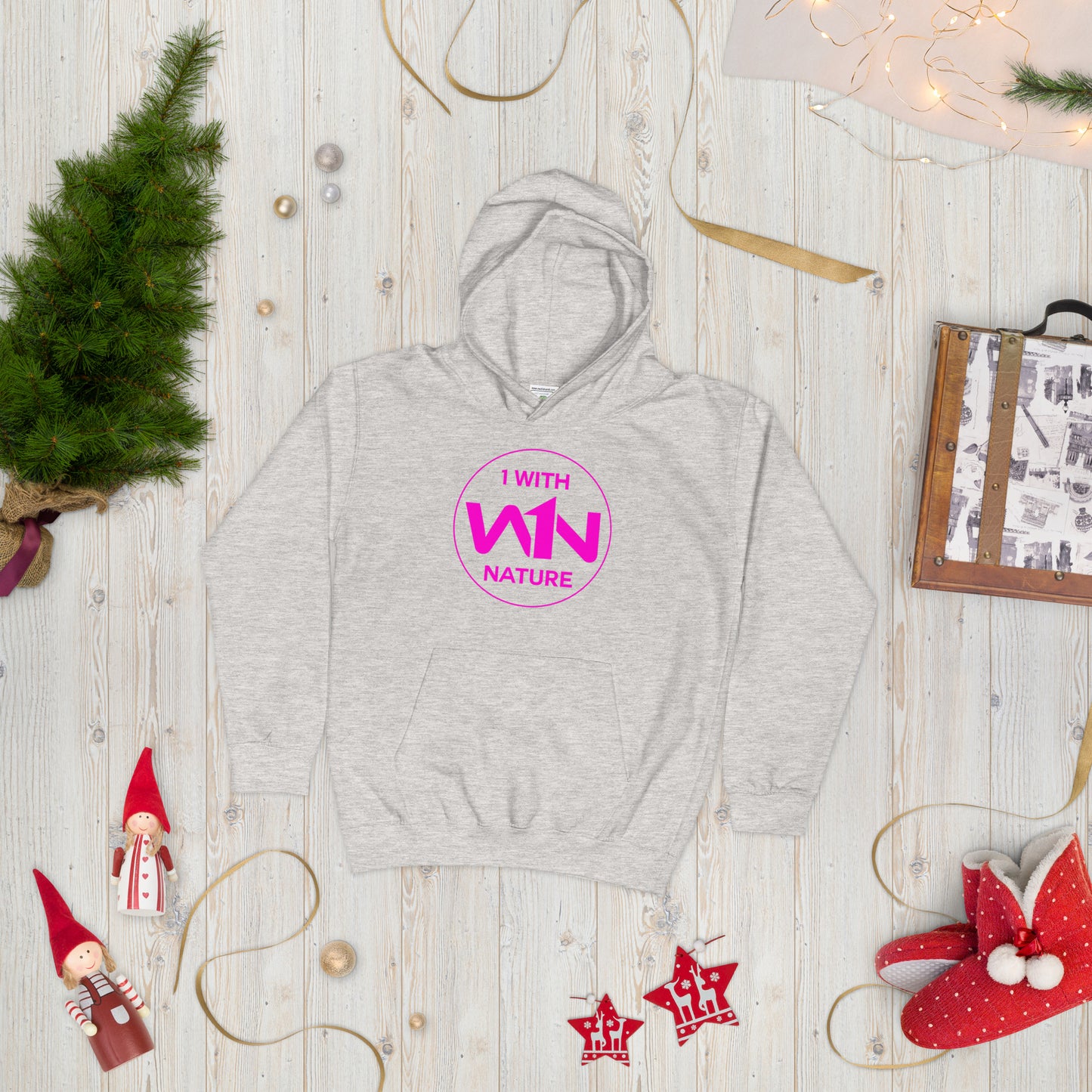 FUTURE HERO - PINK - KIDS HOODIE