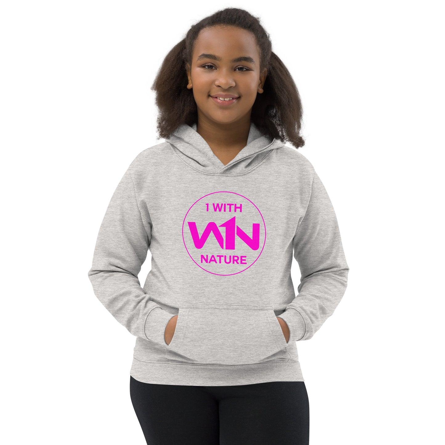 FUTURE HERO - PINK - KIDS HOODIE
