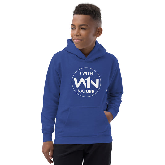 FOREST HERO - WHITE - KIDS HOODIE