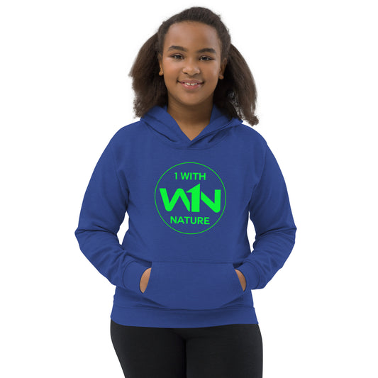 FOREST HERO - GREEN - KIDS HOODIE