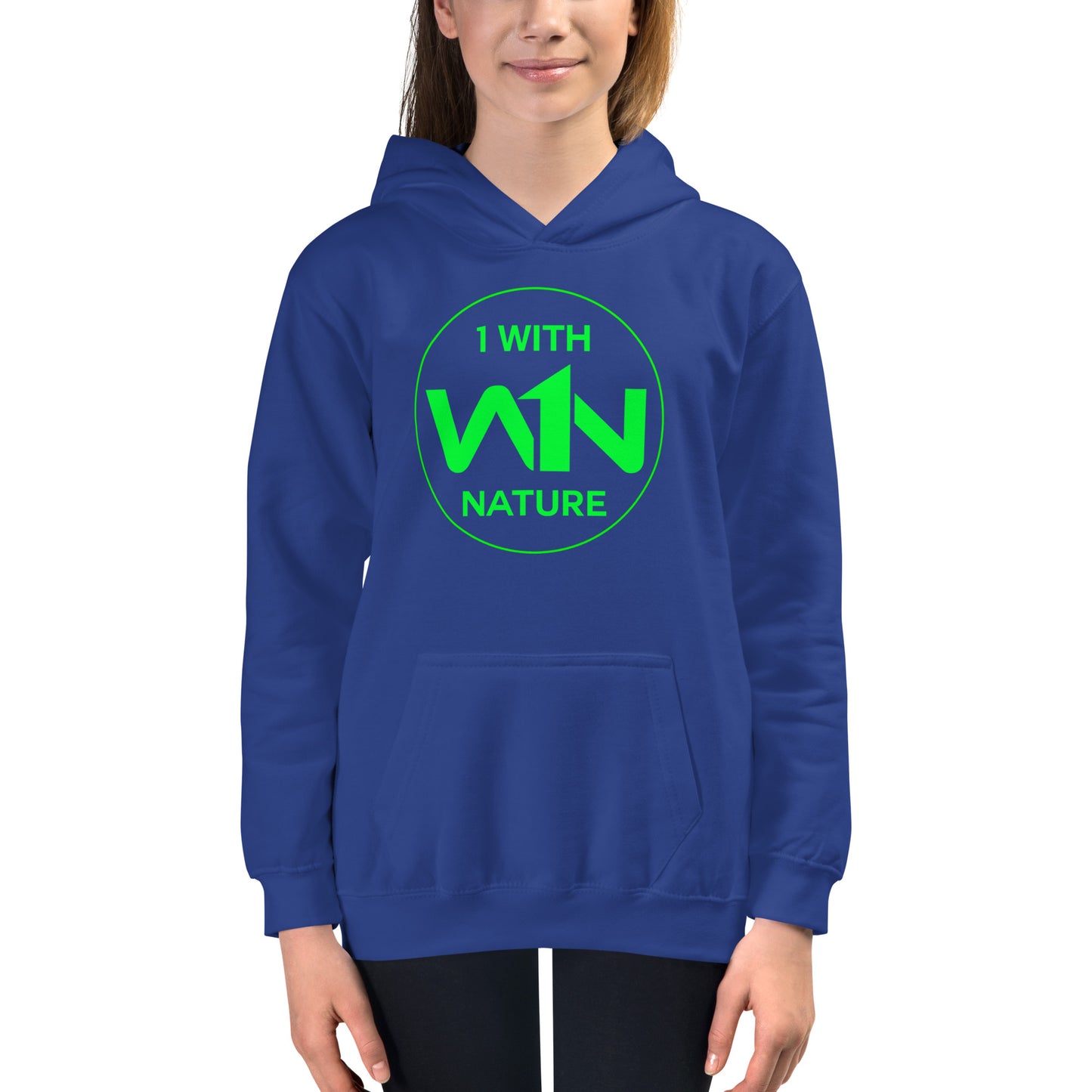 FOREST HERO - GREEN - KIDS HOODIE