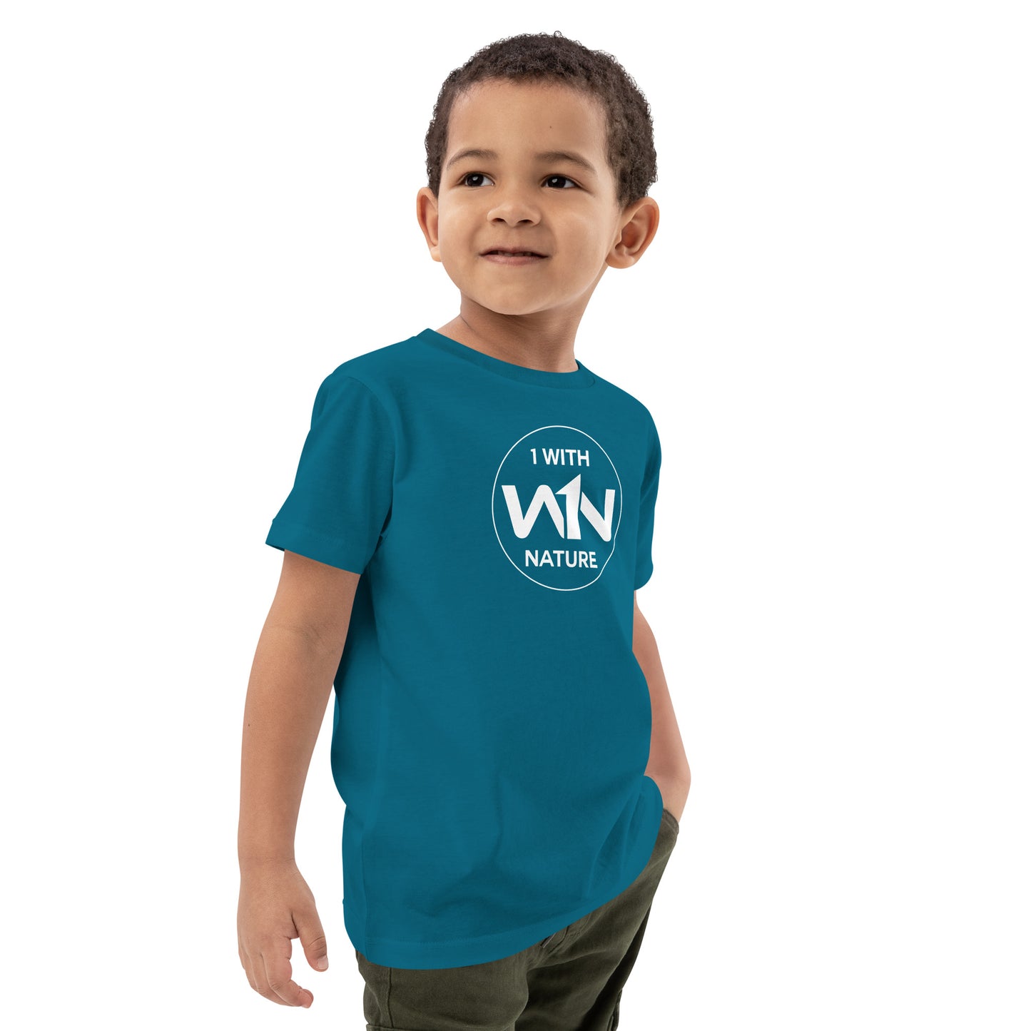 FOREST HERO - WHITE - KIDS T-SHIRT
