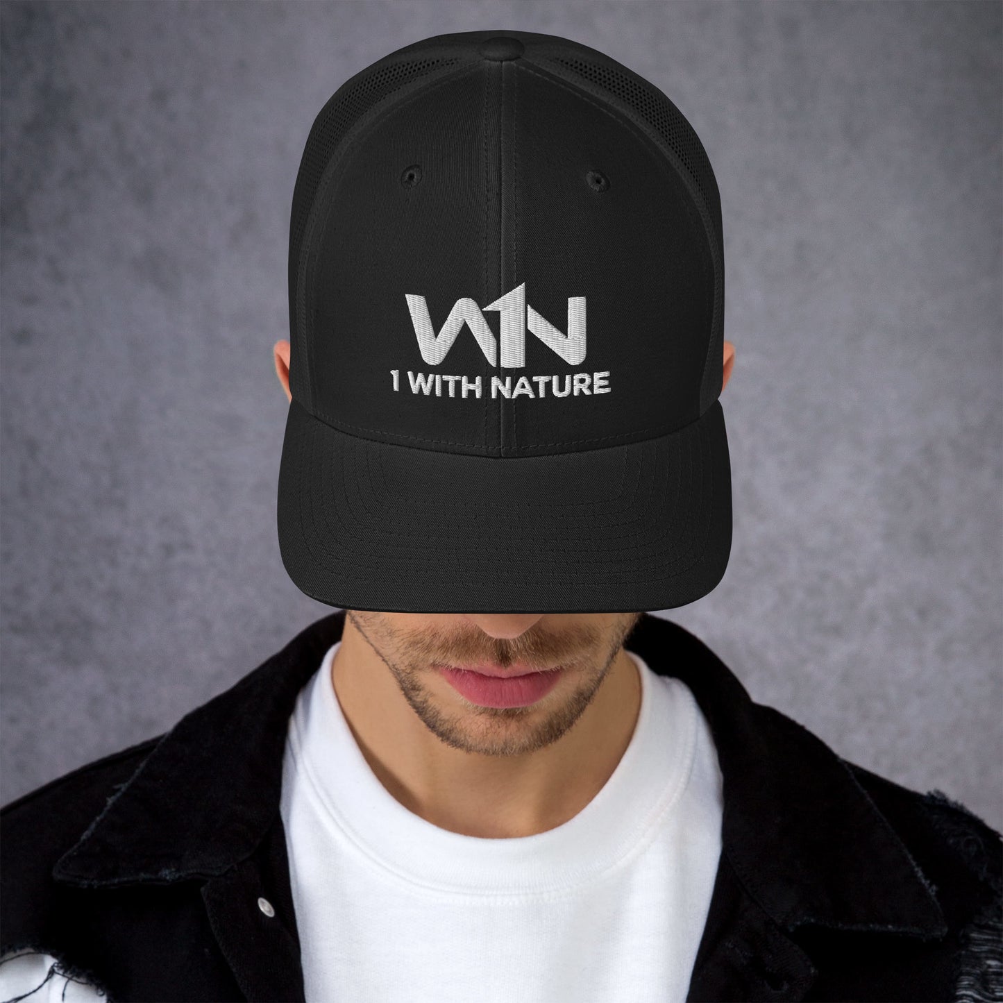 FOREST WISDOM - WHITE - TRUCKER HAT
