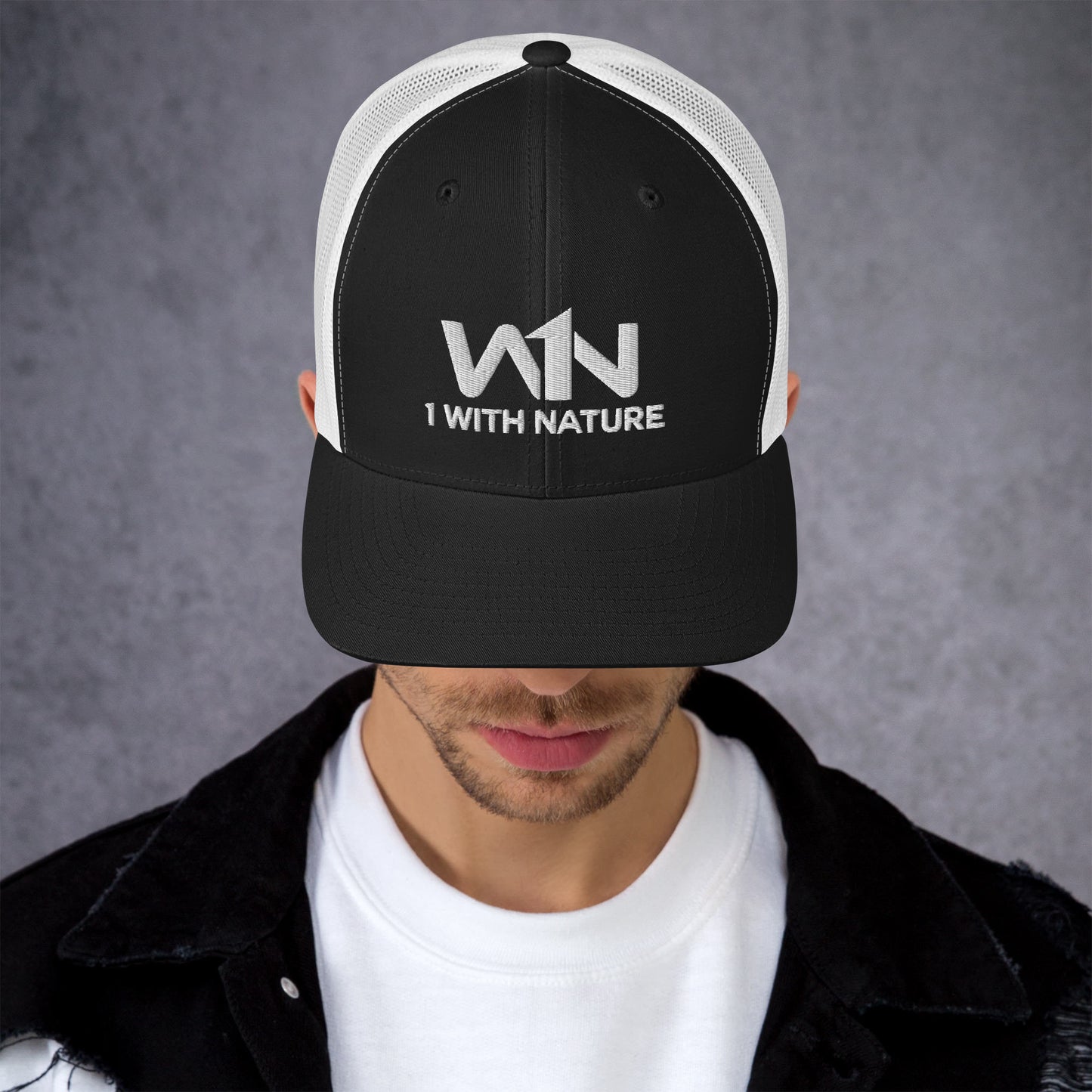 FOREST WISDOM - WHITE - TRUCKER HAT
