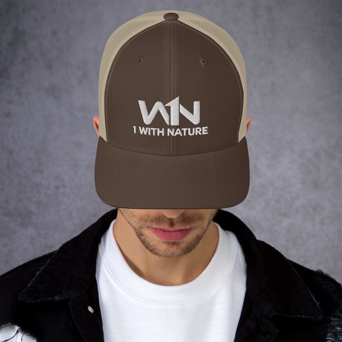 FOREST WISDOM - WHITE - TRUCKER HAT