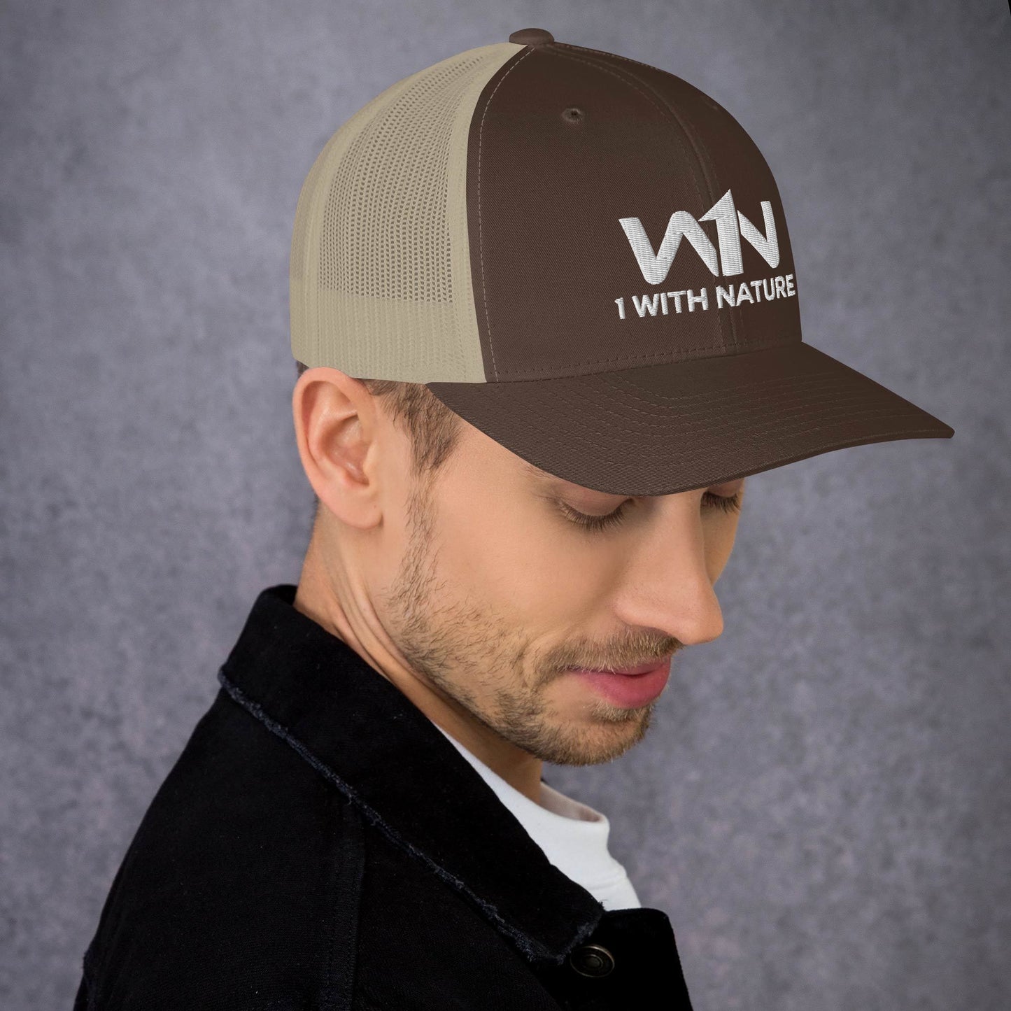 FOREST WISDOM - WHITE - TRUCKER HAT