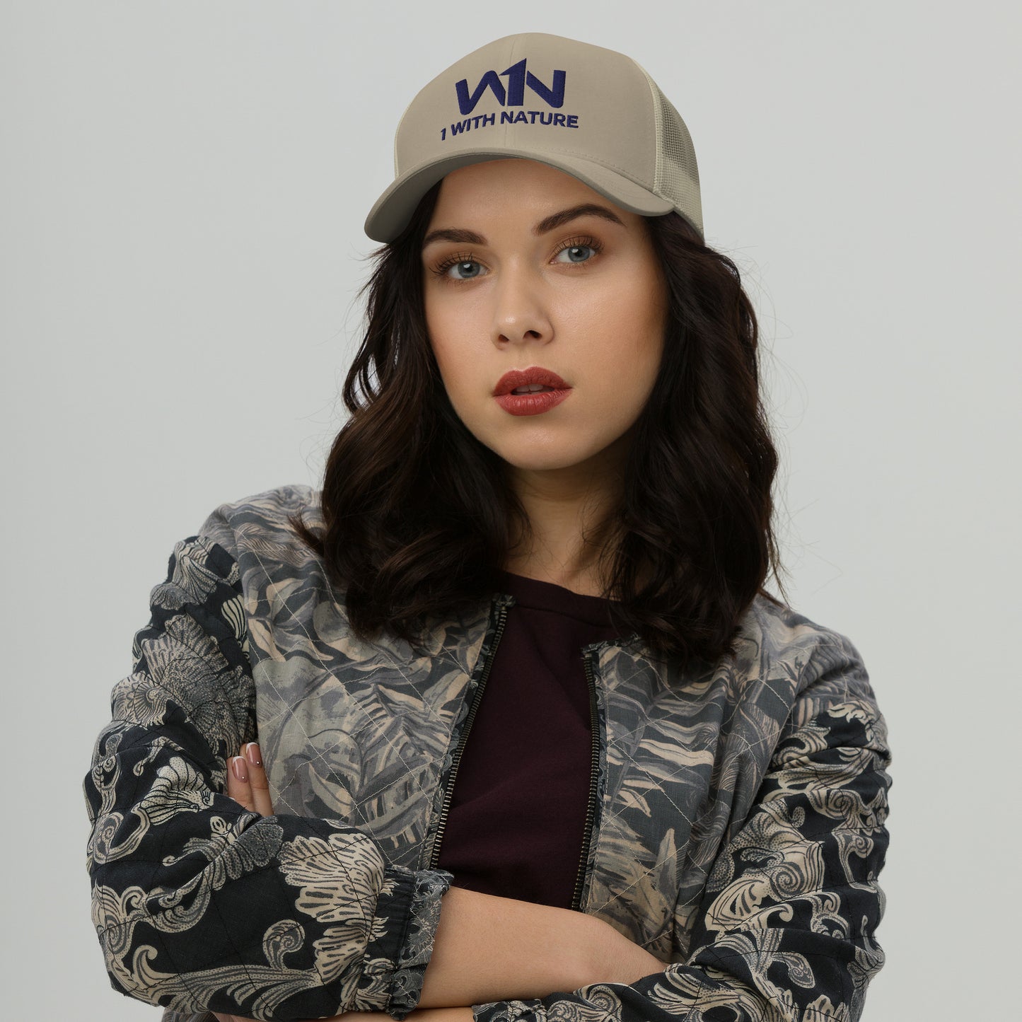 OCEAN WISDOM - BLUE - TRUCKER HAT