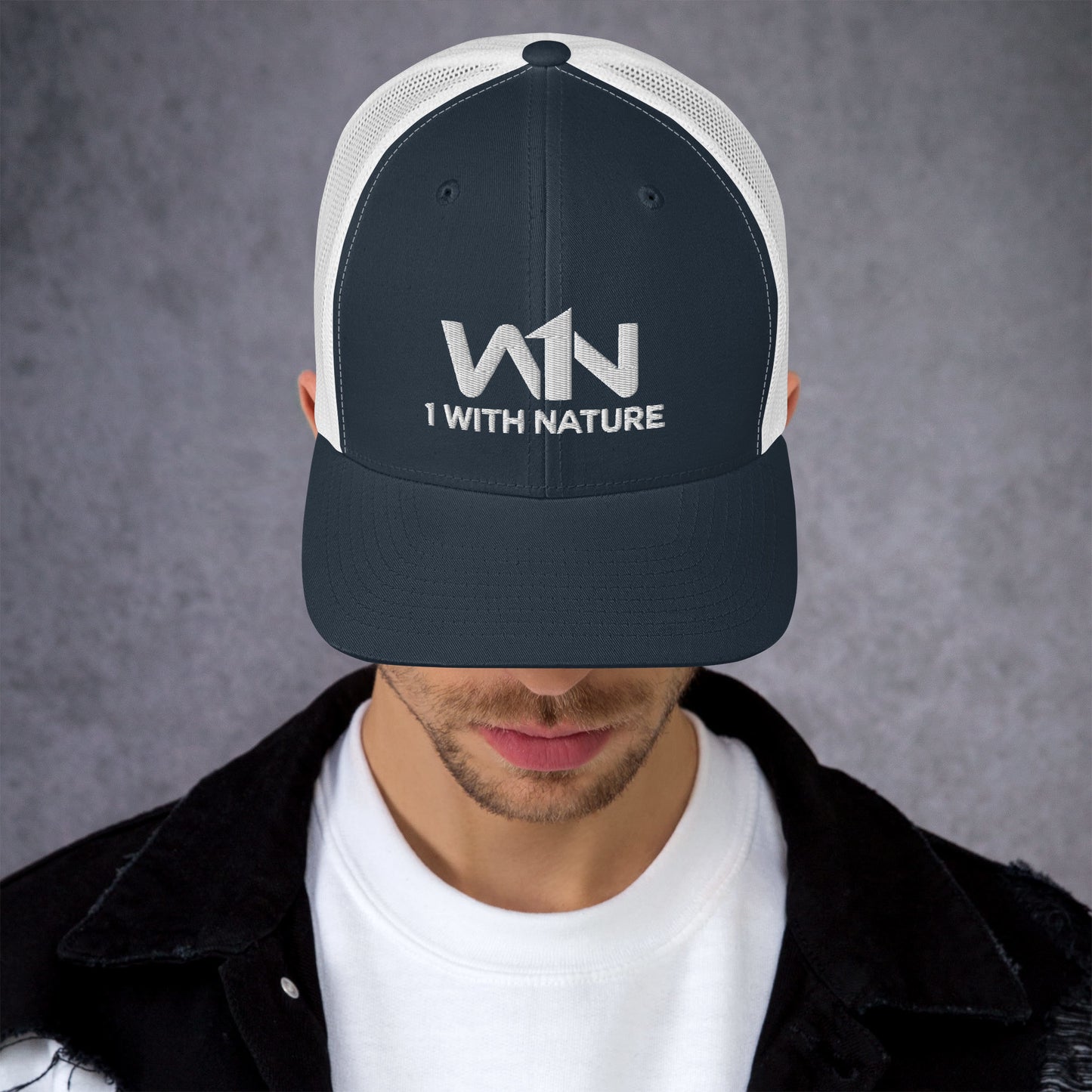 FOREST WISDOM - WHITE - TRUCKER HAT