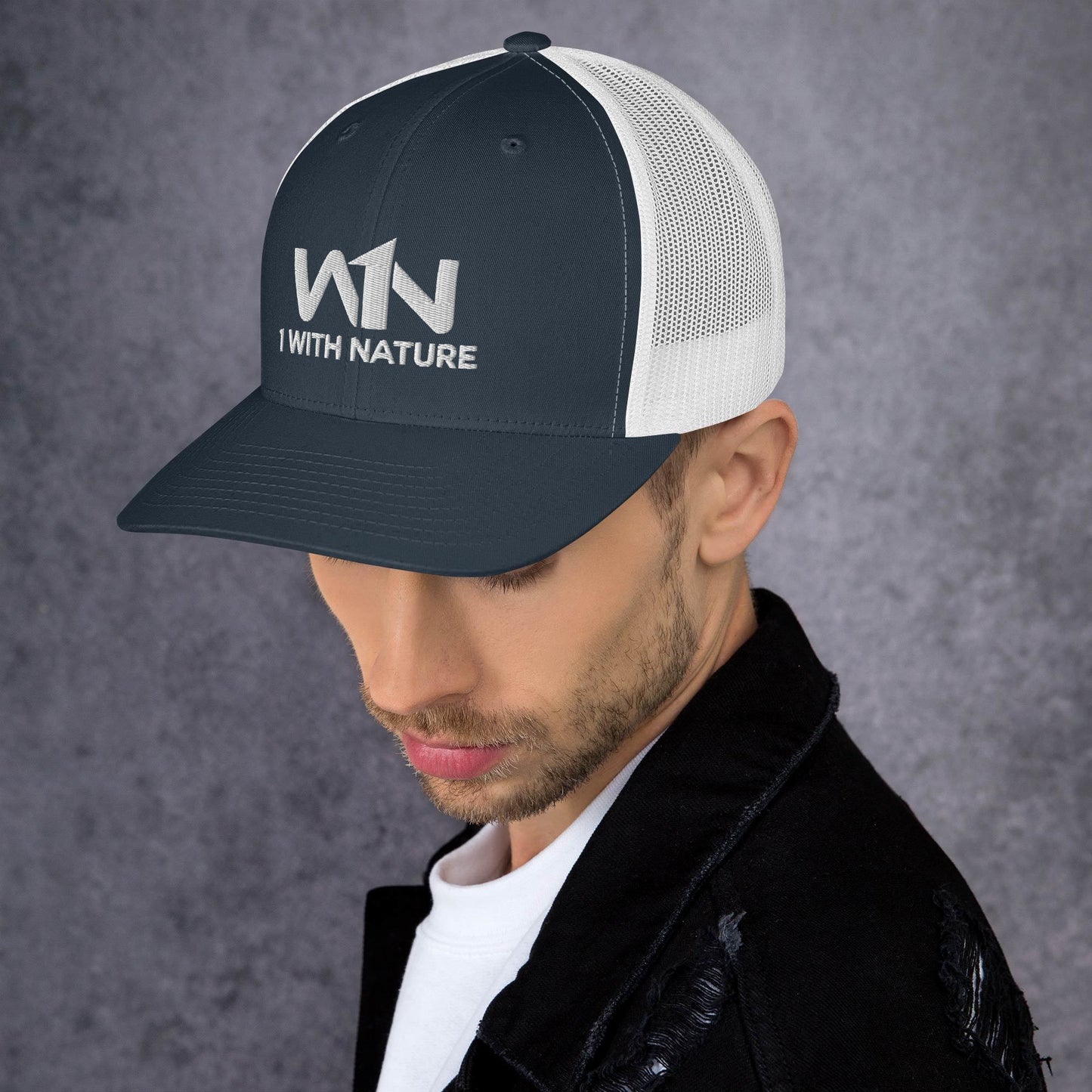 FOREST WISDOM - WHITE - TRUCKER HAT