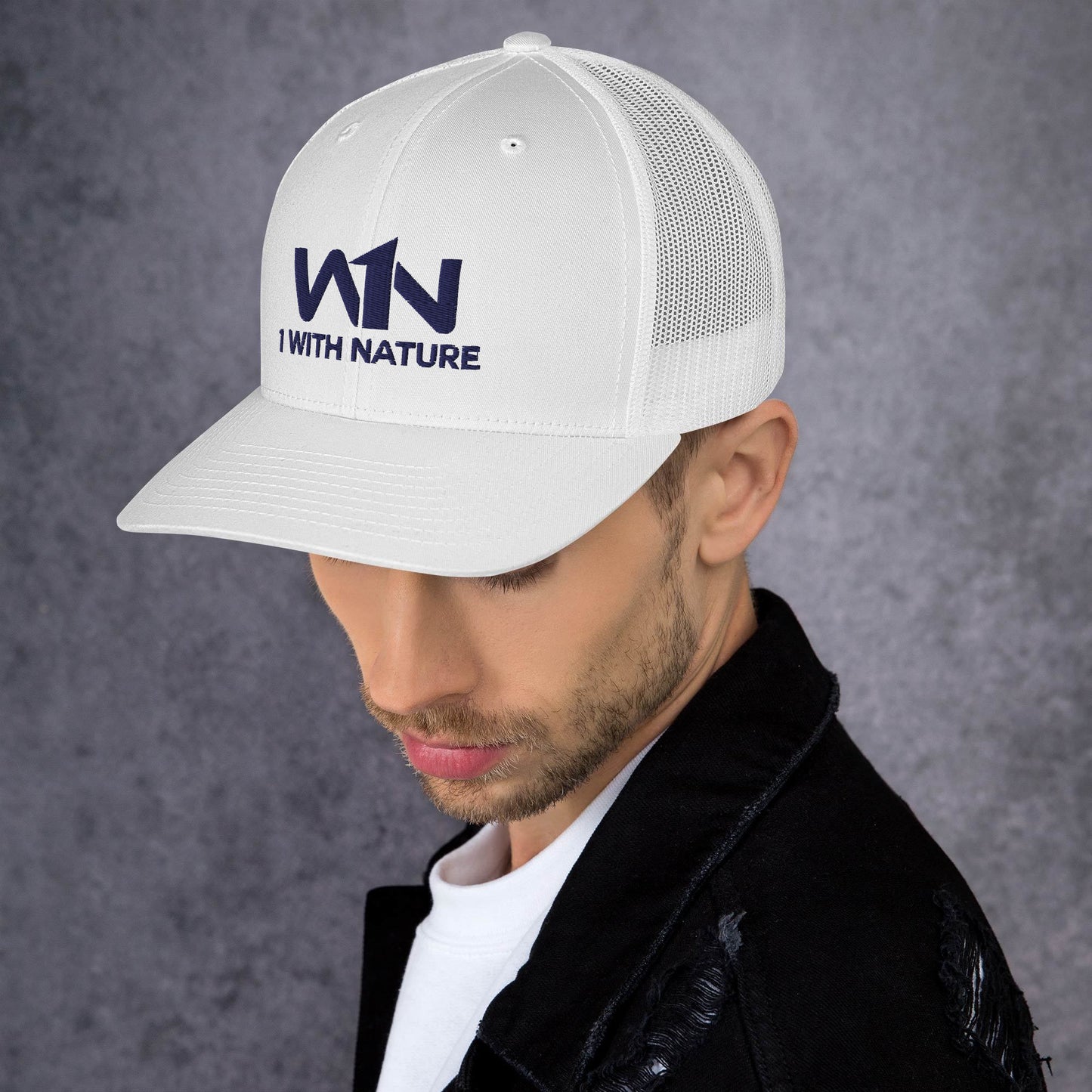 OCEAN WISDOM - BLUE - TRUCKER HAT