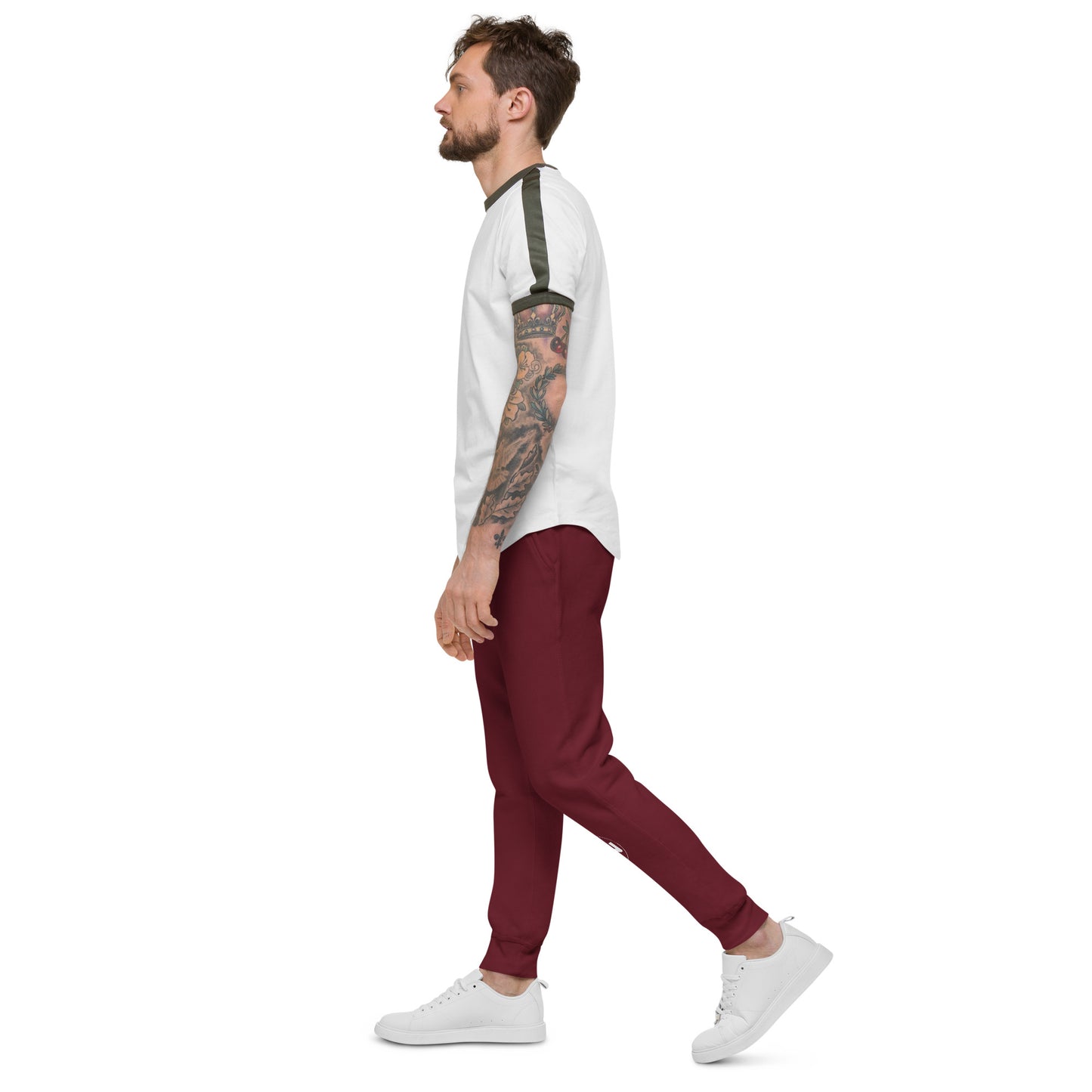 FOREST ACTIVIST - WHITE - FLEECE SWEATPANTS
