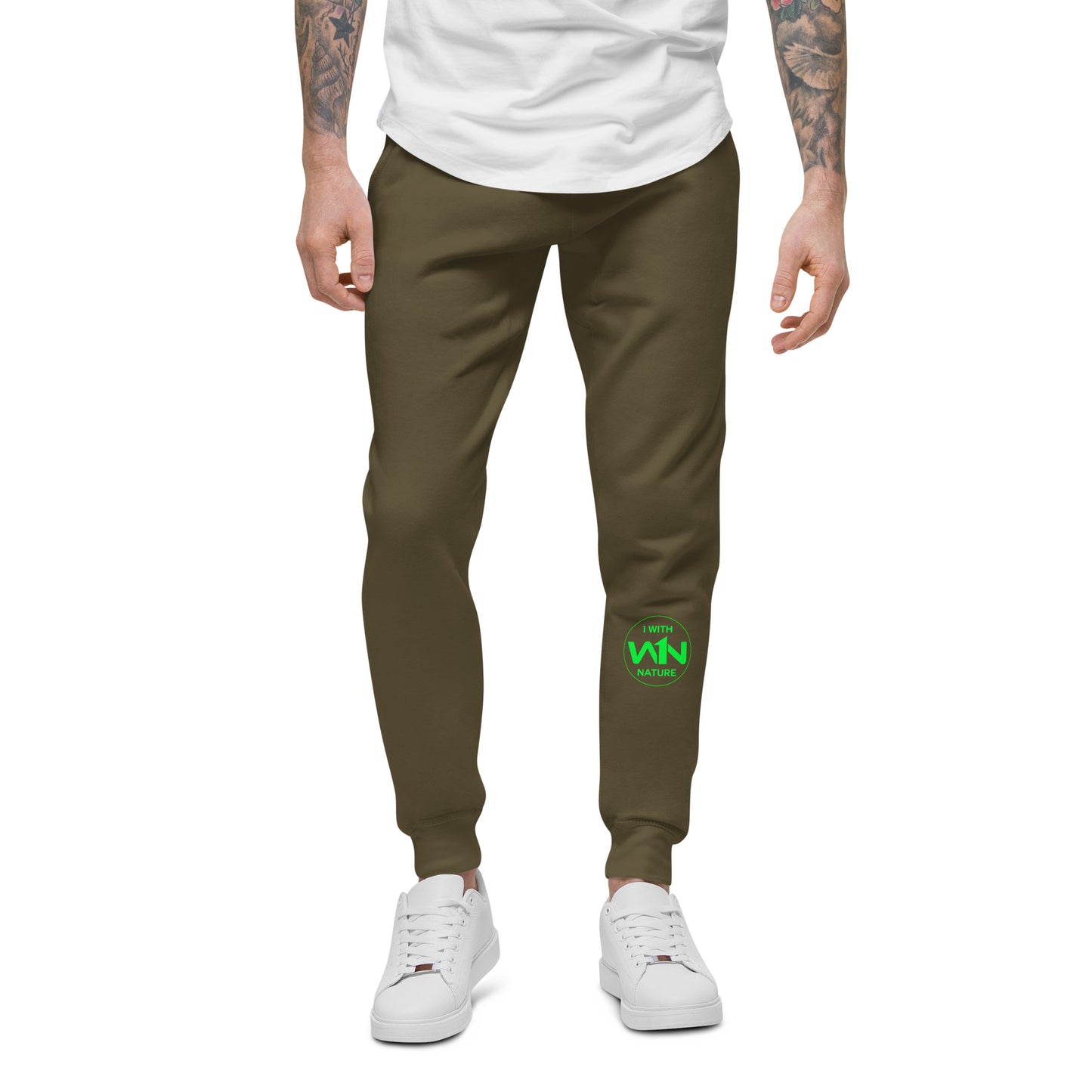 FOREST ACTIVIST - GREEN - FLEECE SWEATPANTS