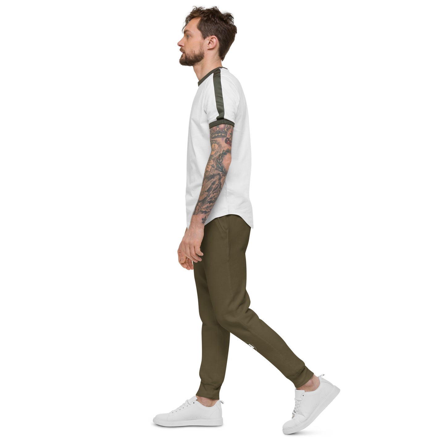 FOREST ACTIVIST - WHITE - FLEECE SWEATPANTS