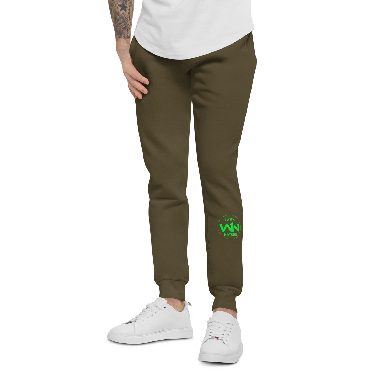 FOREST ACTIVIST - GREEN - FLEECE SWEATPANTS