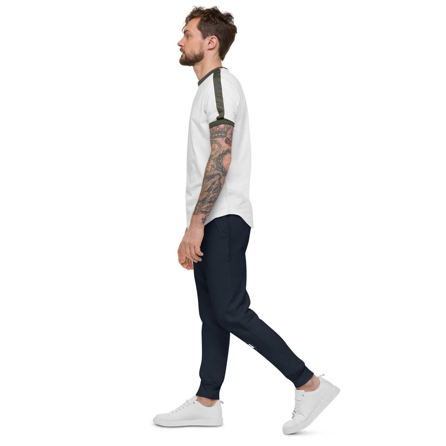 FOREST ACTIVIST - WHITE - FLEECE SWEATPANTS