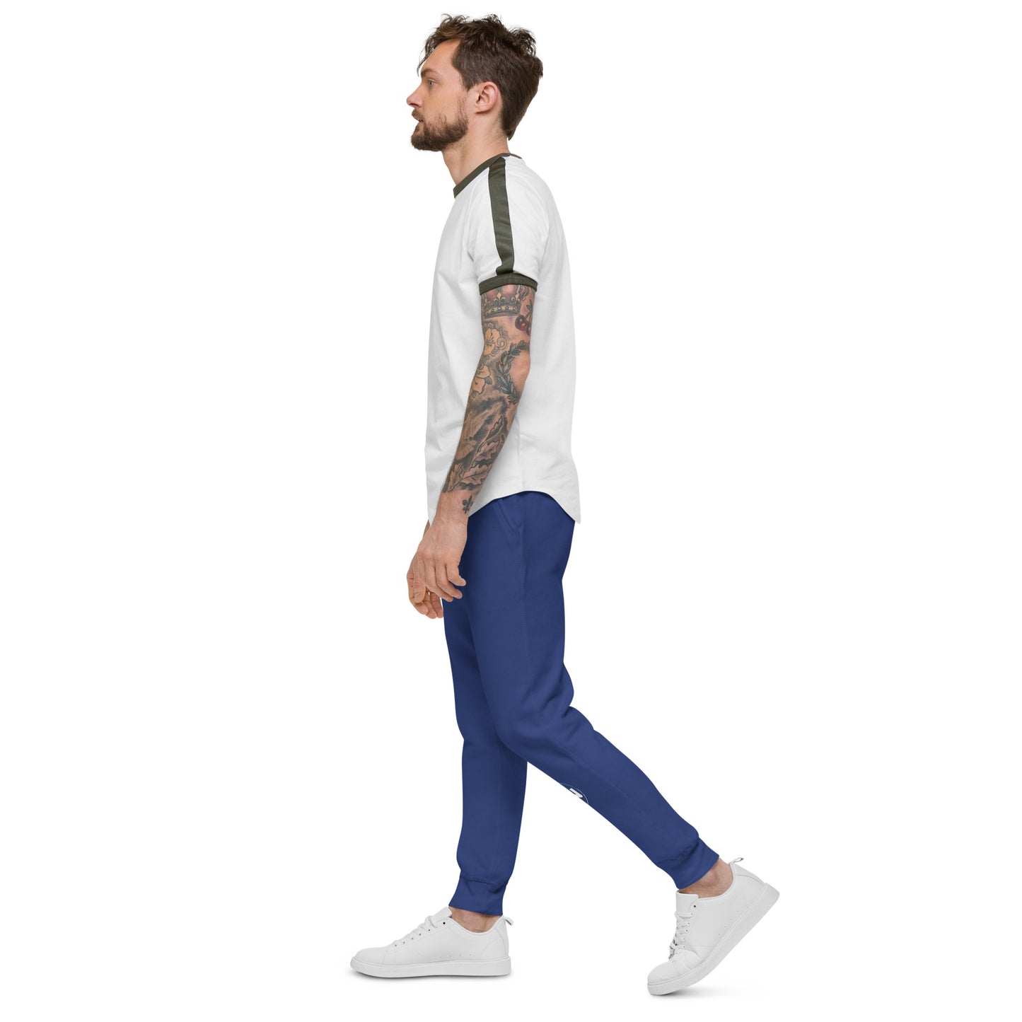 FOREST ACTIVIST - WHITE - FLEECE SWEATPANTS