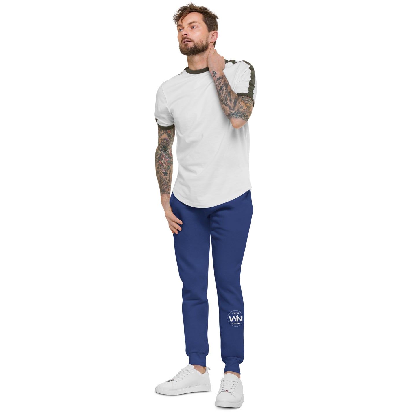 FOREST ACTIVIST - WHITE - FLEECE SWEATPANTS