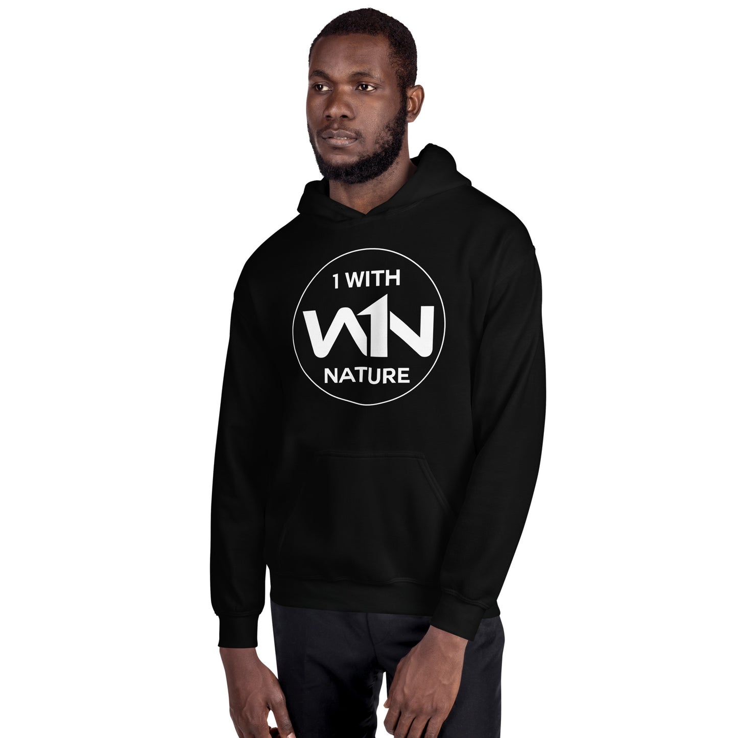 FOREST SOUL FIGHTER - WHITE - UNISEX HOODIE