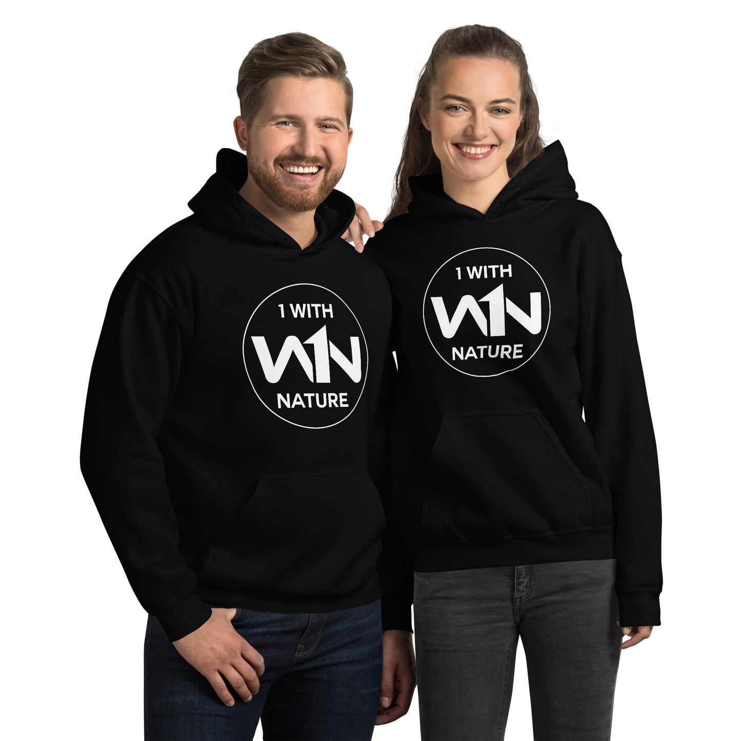 FOREST SOUL FIGHTER - WHITE - UNISEX HOODIE