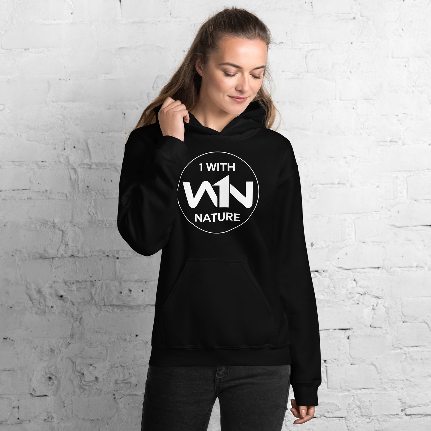 FOREST SOUL FIGHTER - WHITE - UNISEX HOODIE