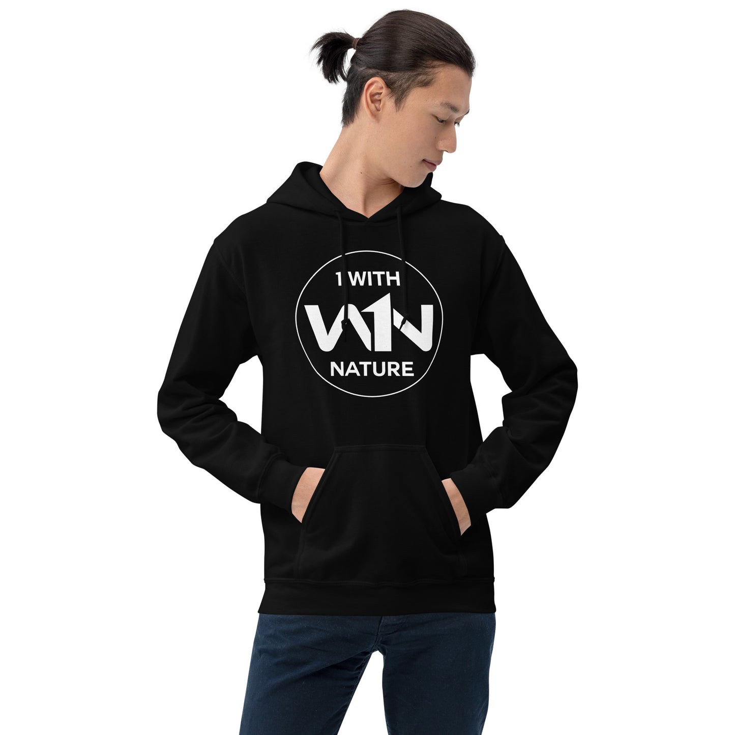FOREST SOUL FIGHTER - WHITE - UNISEX HOODIE