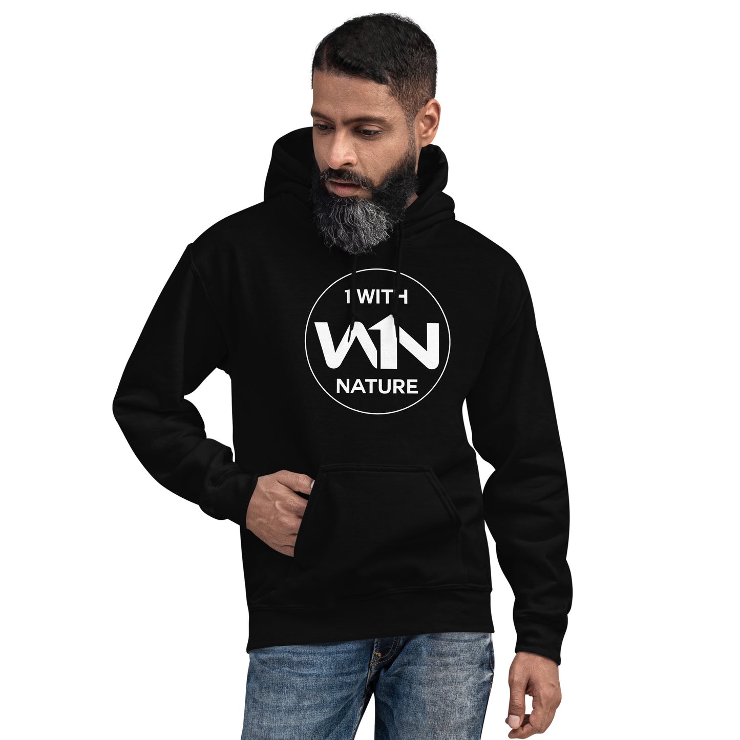 FOREST SOUL FIGHTER - WHITE - UNISEX HOODIE