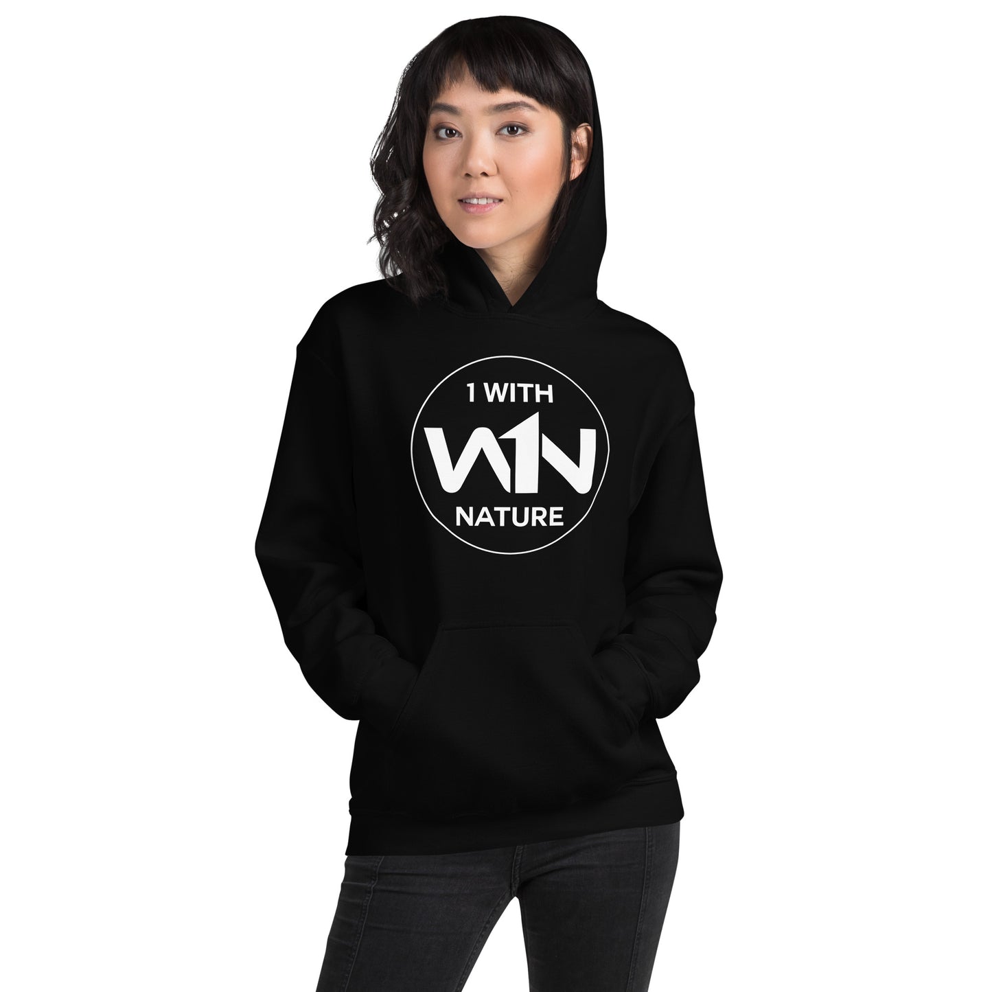 FOREST SOUL FIGHTER - WHITE - UNISEX HOODIE