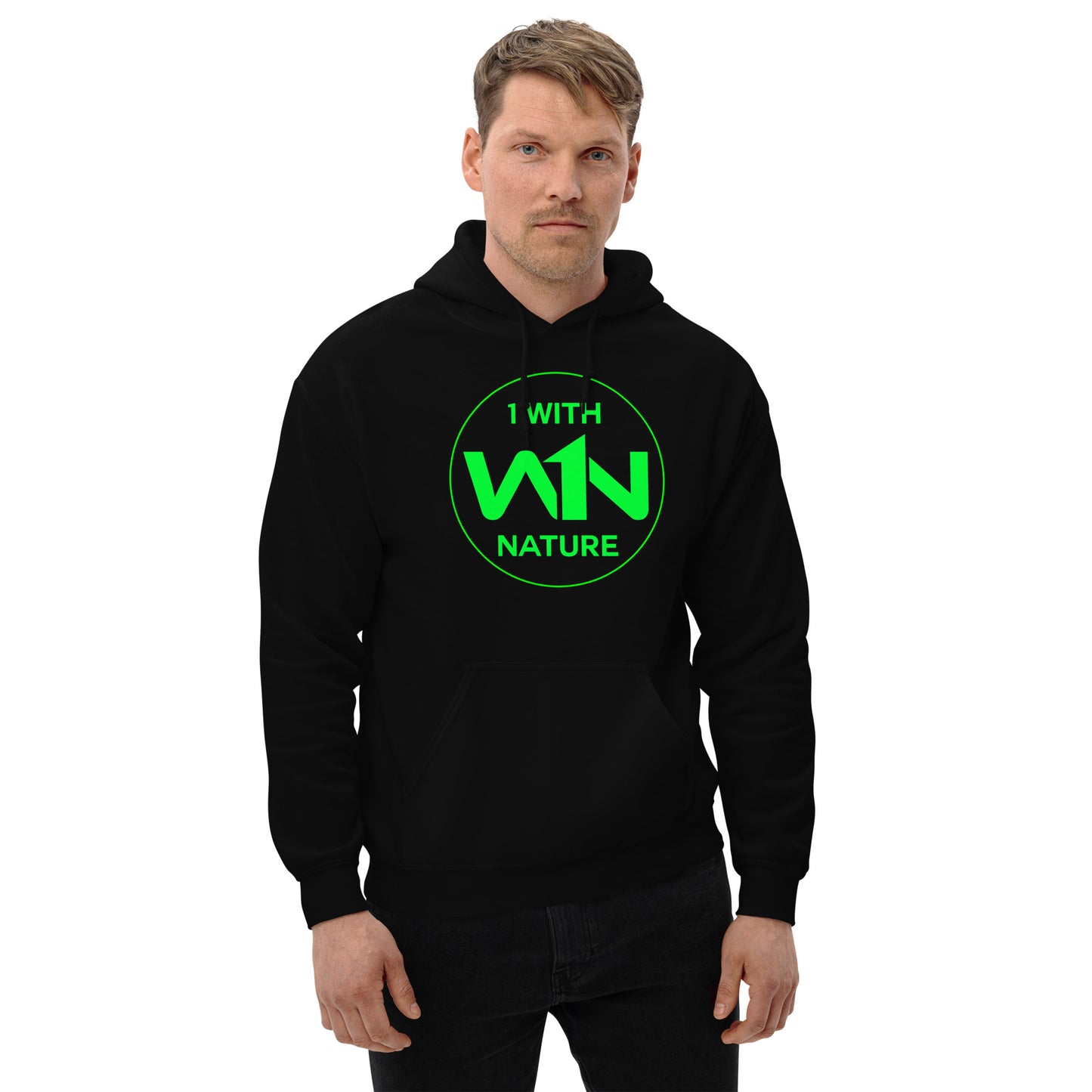 FOREST SOUL FIGHTER - GREEN - UNISEX HOODIE