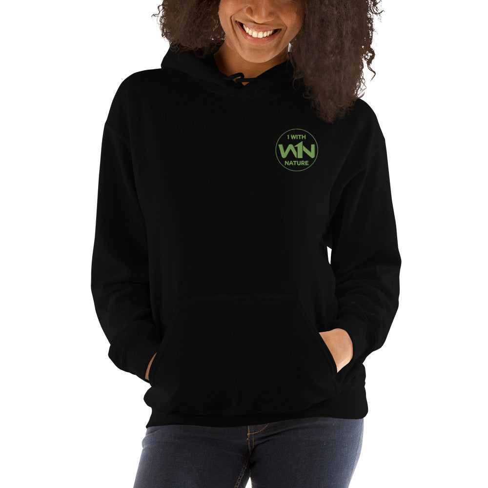 FOREST HEART FIGHTER - GREEN - UNISEX HOODIE