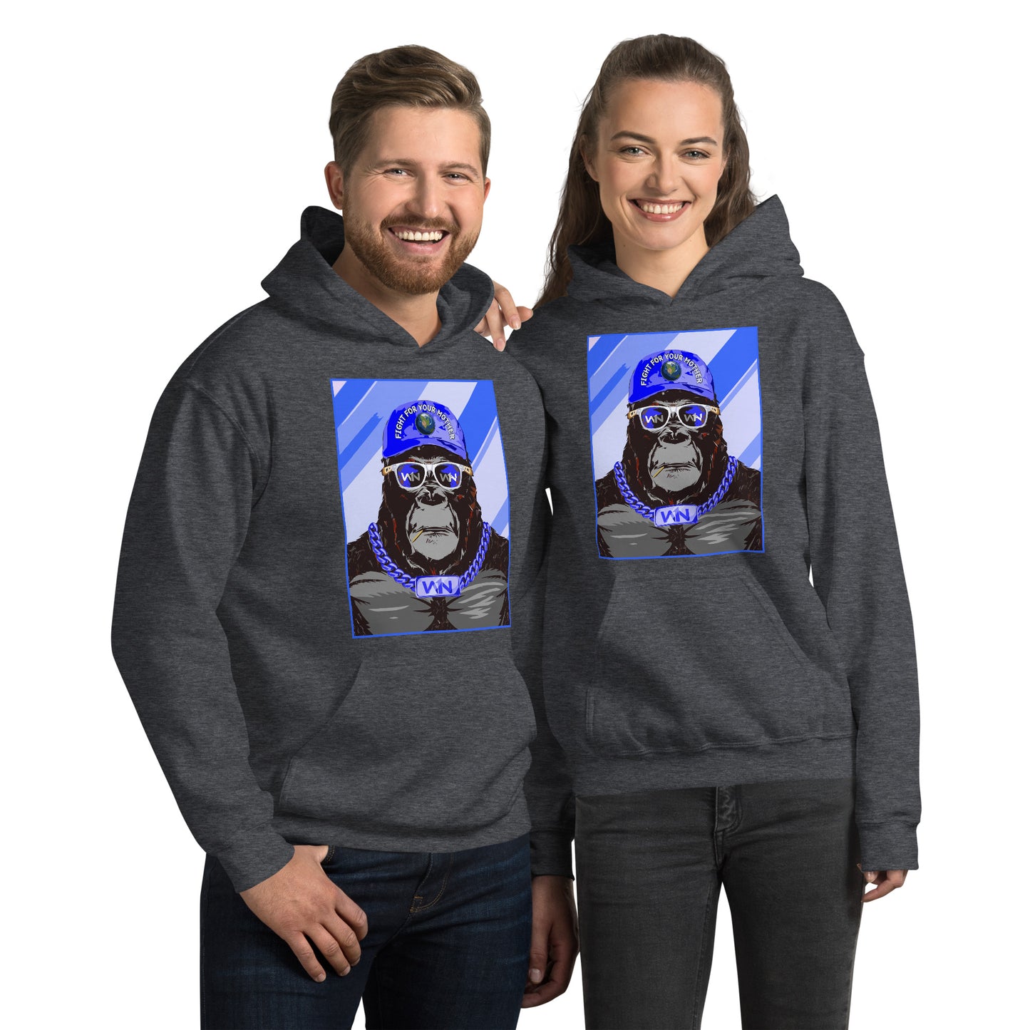 OCEAN FIGHTER - FIGHT FOR YOUR MOTHER - GORILLA - HOODIE