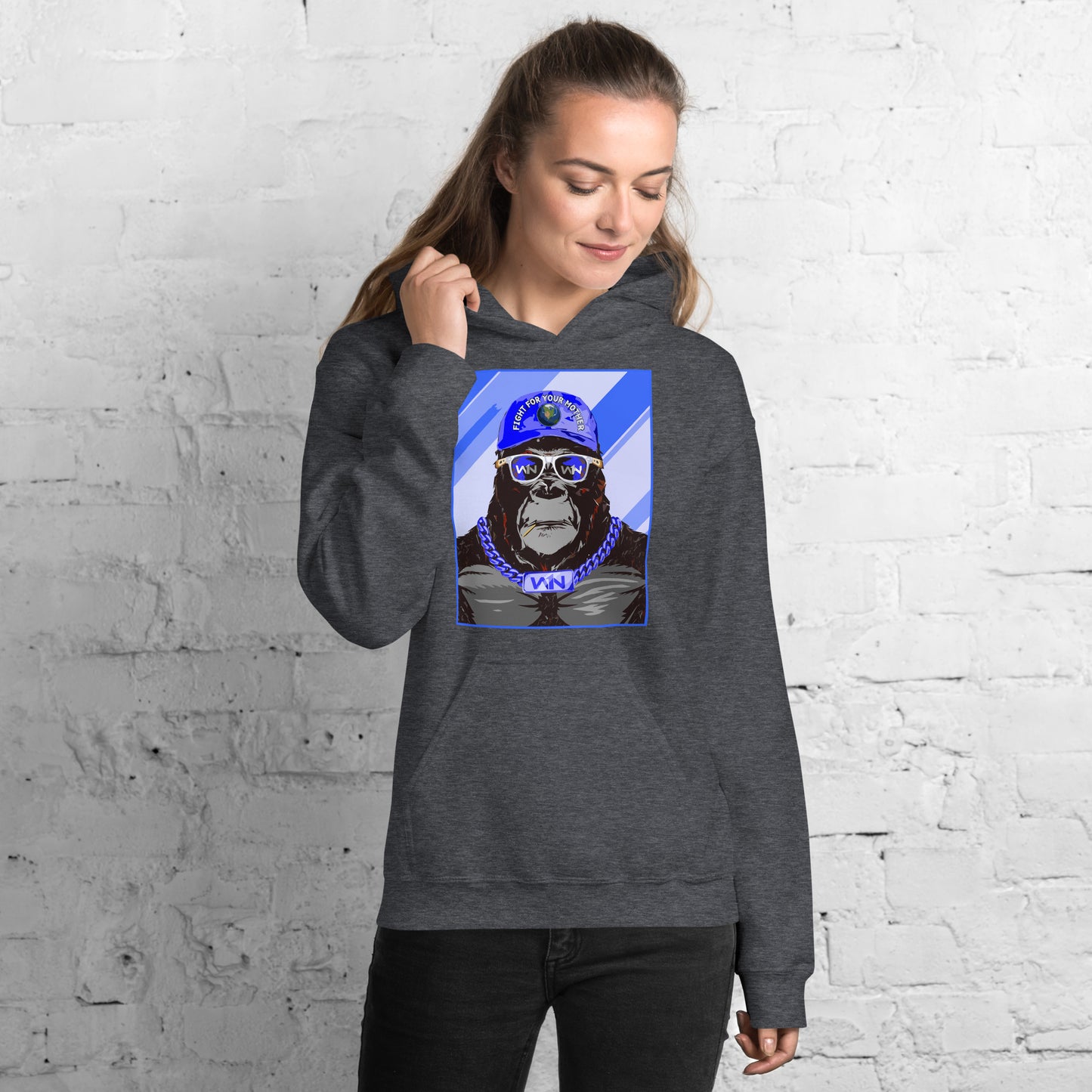 OCEAN FIGHTER - FIGHT FOR YOUR MOTHER - GORILLA - HOODIE